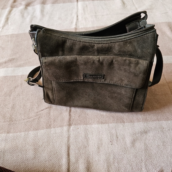 Brown Suede Villager Purse - Picture 4 of 8